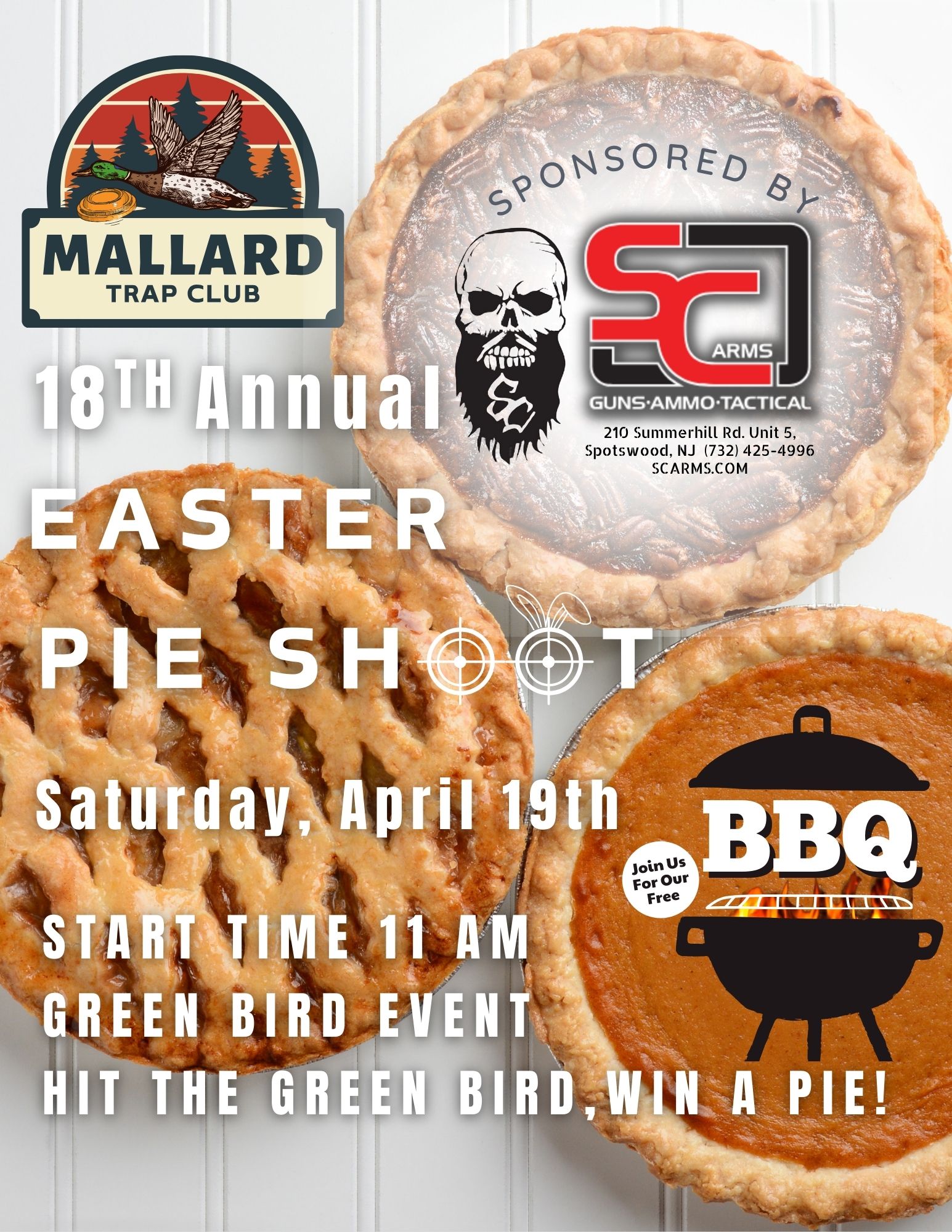 18th Annual Easter Pie Shoot