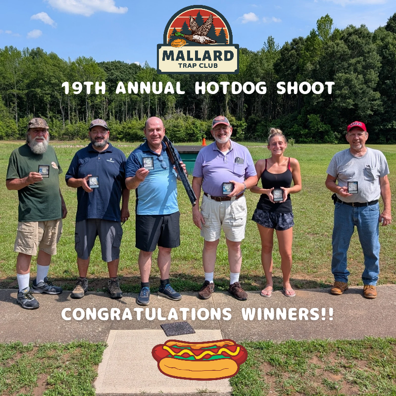 19th Annual Hot Dog Shoot Results